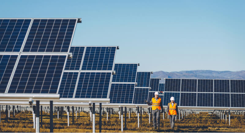Mobilní verze fotovoltaické elektrárny