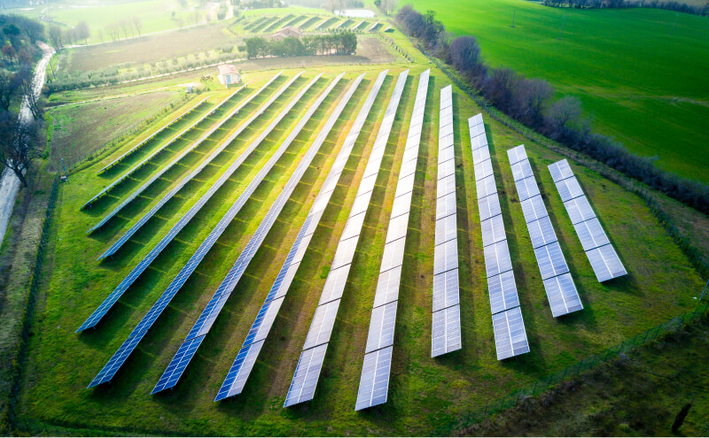 Mobilní verze solárních parků